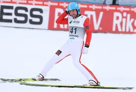 Dmitrij Wasiljew po locie na 254. metr