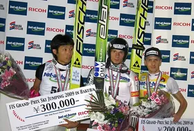 30.08.2009 - podium w Hakubie