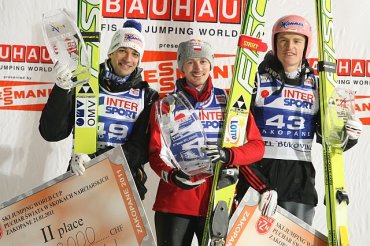 21.01.2011 - podium w Zakopanem