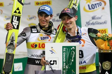 20.08.2010 - Adam Ma�ysz i Kamil Stoch