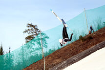 Groźny upadek Campreghera w Vikersund [WIDEO]