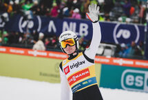 PŚ w Planicy: Domen Prevc górą w serii próbnej