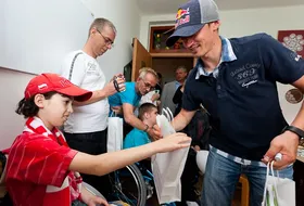 Adam Małysz spełnia marzenia