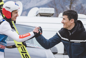 Kamil Stoch i Martin Schmitt