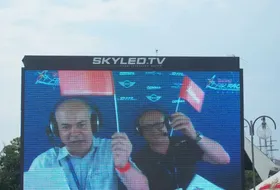 Tomasz Zimoch, komentator popisów Adama Małysza