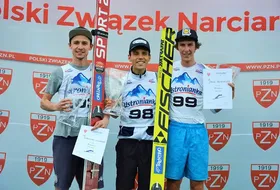 09.07.2010 - Podium FIS Cup w Szczyrku