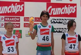 Podium dziewczynki