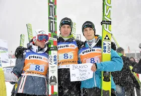 Słoweńcy w Oberstdorfie