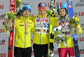 23.12.2014 - podium Mistrzostw Polski