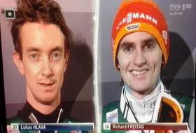 Lukas Hlava i Richard Freitag