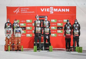 13.12.2020 - Podium MŚwL w Planicy