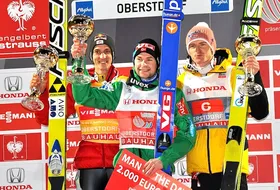 30.12.2012 - Podium PŚ w Oberstdorfie