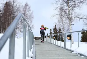 Zejście w Lillehammer