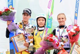 14.09.2013 - Podium LGP Pań w Niżnym Tagile