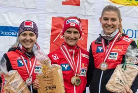 Podium Mistrzostw Austrii Pań 2019