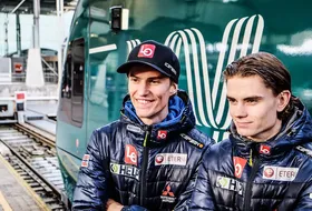 Daniel Andre Tande i Marius Lindvik