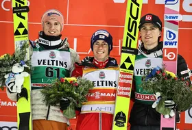 28.02.2020 - Podium PŚ w Lahti