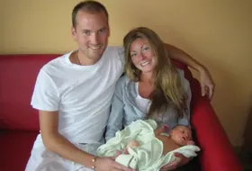 Alan Alborn z rodziną