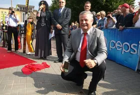 Apoloniusz Tajner z gwiazdą