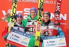 29.01.2017 - podium PŚ w Willingen