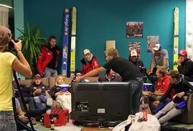 Austriacy podczas sesji zdjęciowej