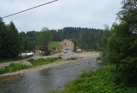 Budowa skoczni w Chochołowie