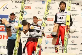 13.08.2010 - Podium w Courchevel