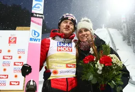 Dawid Kubacki i Marta Majcher