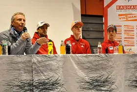 Walter Hofer z zawodnikami