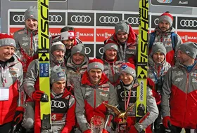 polska drużyna w Bischofshofen