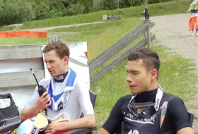 Kamil Stoch i Jakub Wolny
