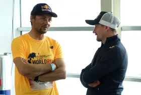 Andrzej Bargiel i Adam Małysz