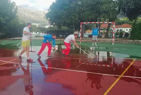 11.10.2013 - Polscy skoczkowie w Dubrowniku