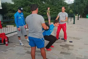 11.10.2013 - Polscy skoczkowie w Dubrowniku