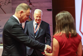 Andrzej Duda i Apoloniusz Tajner