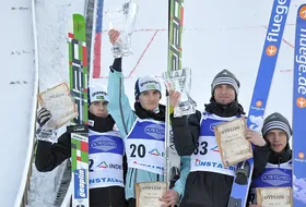28.01.2012 - podium zawodów