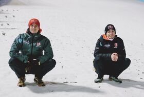 Karl Geiger i Andreas Wellinger