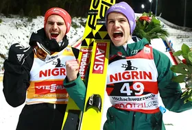 10.12.2017 - Andreas Wellinger i Richard Freitag