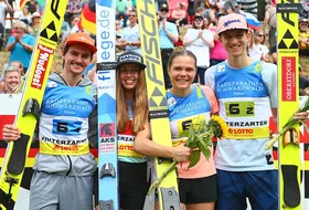 27.07.2019 - Niemcy na podium MIX w Hinterzarten