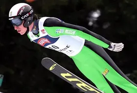 Isak Grimholm w locie