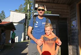 Stefan Horngacher i Amadeus Horngacher w 2017 roku