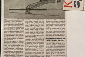 Artykuł w kosowskiej prasie. Rok 2003