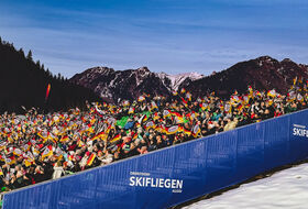 Kibice w Oberstdorfie