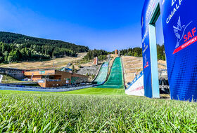 Skocznie w Courchevel