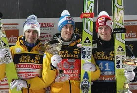 30.12.2011 - Podium PŚ w Oberstdorfie