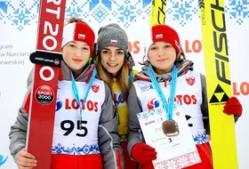 04.01.2017 - Podium LOTOS Cup (juniorki)