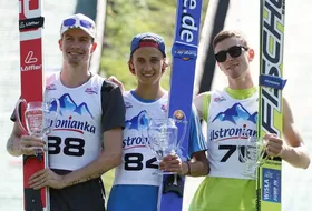 30.08.2015 - Podium FIS Cup w Szczyrku