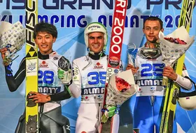 20.09.2014 - Podium LGP w Ałmatach