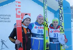 Daniel Wenig, Dawid Kubacki i Ulrich Wohlgenannt