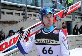 Janne Ahonen w Oberstdorfie 2007